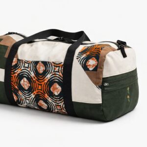 Nomade Tissu – Sac Week-end Upcyclé
